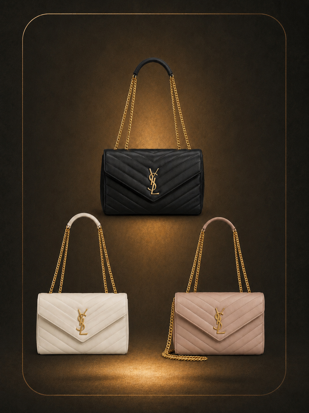 Quilted Chain Shoulder Bag
